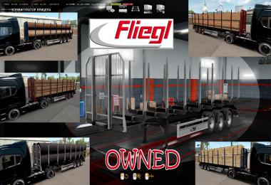 Ownable log trailer Fliegl  v1.0.1