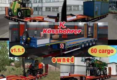 Ownable overweight trailer Kassbohrer LB4E v1.1.1