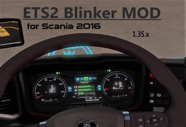 Realistic Indicator (Blinker) Mod ETS2 1.35 v1.1