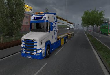 Tandem Truck Pack Comp. Mod For Scania New Gen Tcab 1.35.x