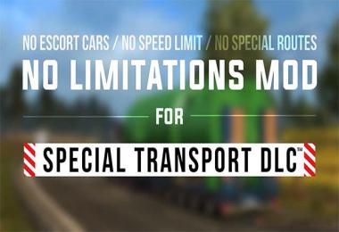 Unlimited for special vehicles v1.0