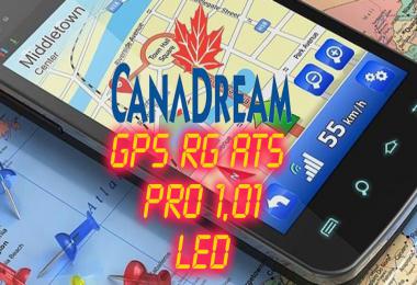 GPS RG PRO v1.01 LED CanaDream + Coast2Coast 1.35.x