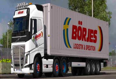 ComboSkins Borjes Logistik & Spedition - ETS2 1.35