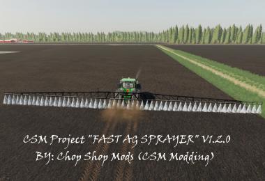 CSM Project FAST AG SPRAYER v1.2.0