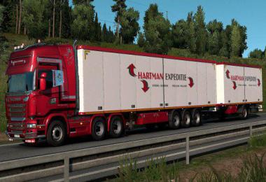 Hartman Expeditie Truck & Trailer skins v1.0