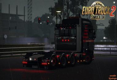 Heavy Haulage Chassis Addon for DAF XF Euro 6 1.35.x