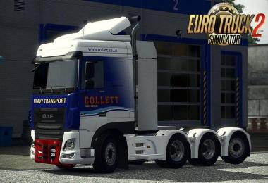 Heavy Haulage Chassis Addon for DAF XF Euro 6 1.35.x