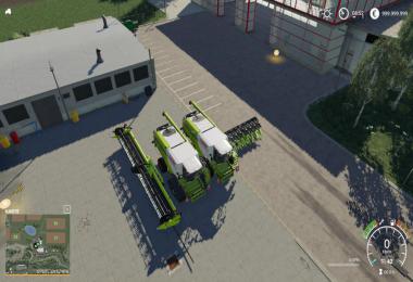 Lexion 780 with capacity selection and cutters v1.1