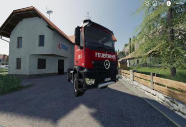 Mercedes Benz Fire Department Edition v1.0