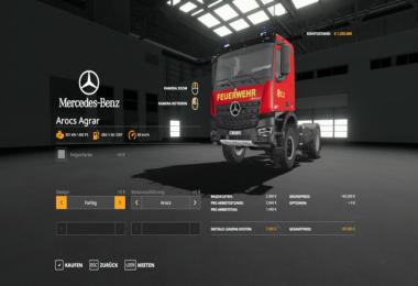Mercedes Benz Fire Department Edition v1.1