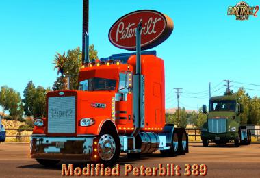 Modified Peterbilt 389 + Interior v2.2.4