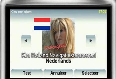 Navigation Voice of Kim Holland - Tomtom (dutch) 1.35.x