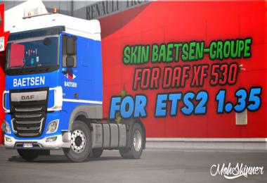 Skin Baetsen For Daf XF 530 - ETS2 1.35