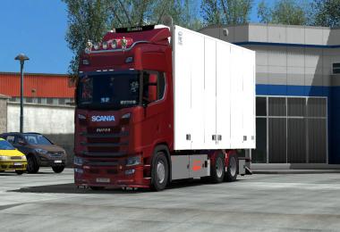 Tandem addon for Next Gen Scania by Siperia 1.35