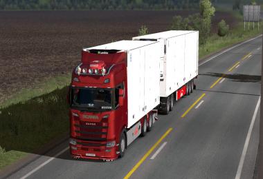 Tandem addon for Next Gen Scania by Siperia 1.35