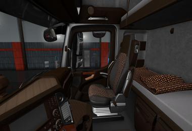 Mercedes Actros MP4 LUX Wood Interior 1.35.x