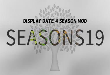 Display Date 4 Season Mod v1.0.0.0