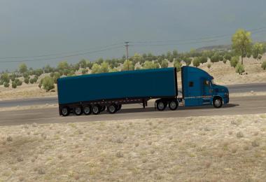 Mac Flatbed 48ft Curtainside 1.35