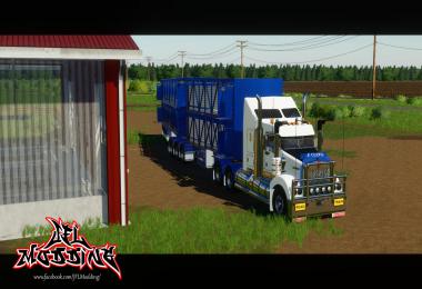 Rytrans B-Double Cattle Trailers v1.0