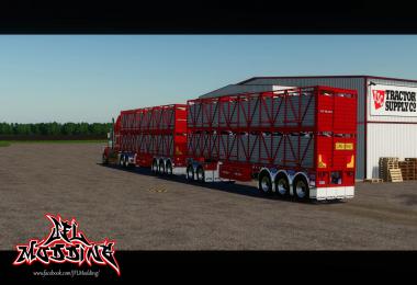 Rytrans B-Double Cattle Trailers v1.0