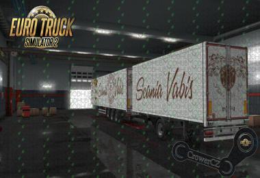 Scania Vabis Gold Ownership Trailer Skin 1.35
