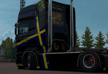 Swedish Metal Skin for Scania RJL v1.0