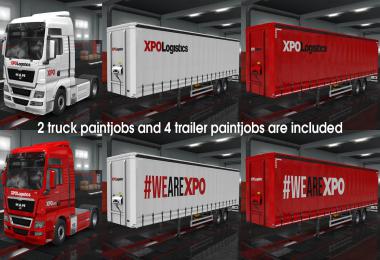 XPO Logistics Paintjob Pack v1.0