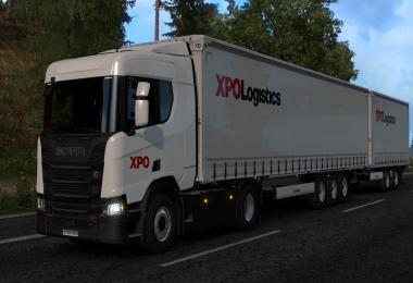 XPO Logistics Paintjob Pack v1.0