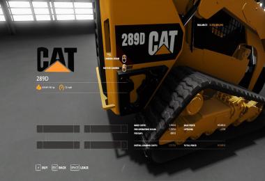 CAT 289D v1.0.0.0