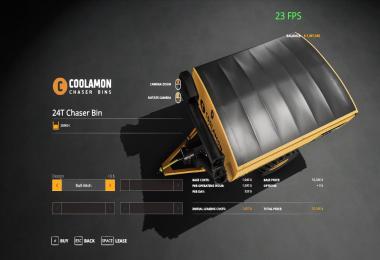 Coolamon chaser bins pack v1.0