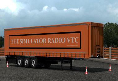 The Simulator Radio VTC KRONE Profiliner skin v1.0