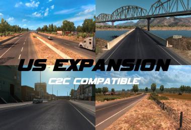 US Expansion v2.6.1 (Normal + C2C Compatible) 1.35.x