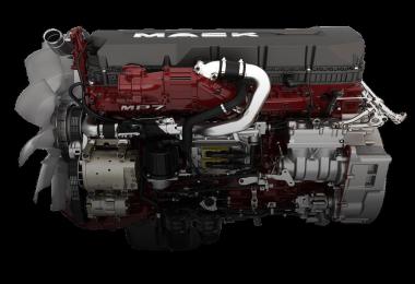 Mack MP7-8 Sounds and Real engines transmission v1.0