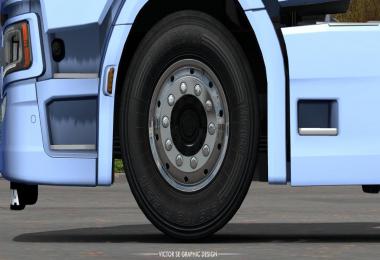 Dark Textures for Stock Truck & Owned Trailers Tires 1.35.x