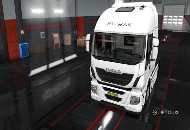 Exterior view reworked for Iveco Hi-Way v1.0 