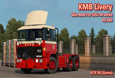 KMB Livery For SISU M-series by XBS v1.0