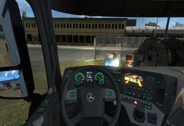 Mercedes Actros MP4 Colored Dashboard 1.35.x