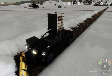 Pickup 2014 snow plow v1.0