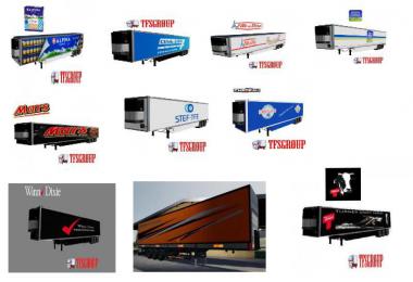 Refrigerated industrial trailer PACK v1.5