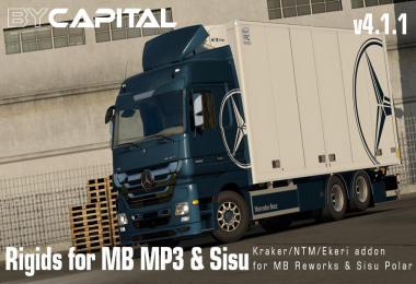Rigid chassis for MB MP3 & Sisu Polar Mk1 ByCapital v4.1.1