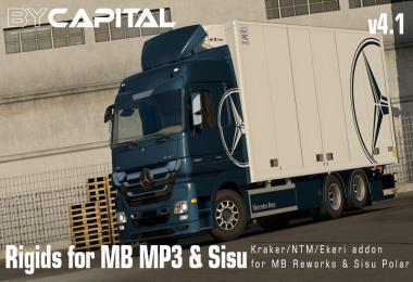 Rigid chassis for MB MP3 & Sisu Polar Mk1 ByCapital v4.1