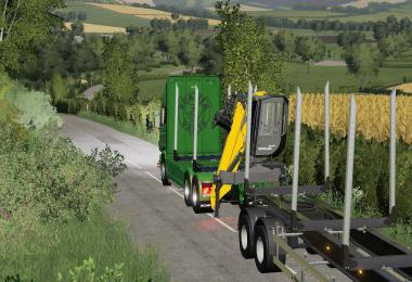 Scania r730 log truck v1.0