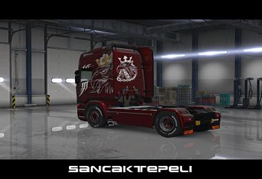 Scania RJL RS Metallic Griffin Skin 1.36