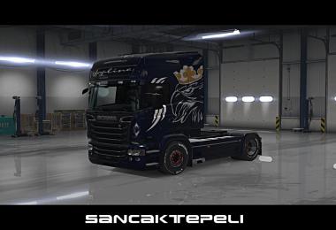 Scania RJL RS Metallic Griffin Skin 1.36