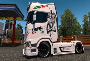 Skin Sartori Edition for Volvo FH 2012 and Scania S v1.0