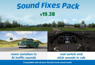 Sound Fixes Pack v19.38
