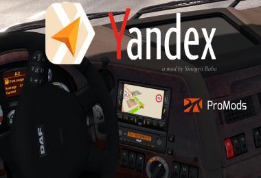 Yandex Navigator for ProMods v1.2