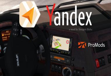 Yandex Navigator for ProMods v1.3