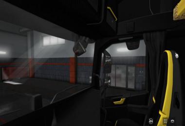 Volvo FH 2012 Black - Yellow With Red Button Lights 1.36.x