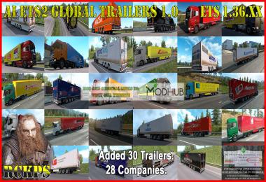 AI ETS2 Global Trailes Rckps v1.0 For 1.36.x